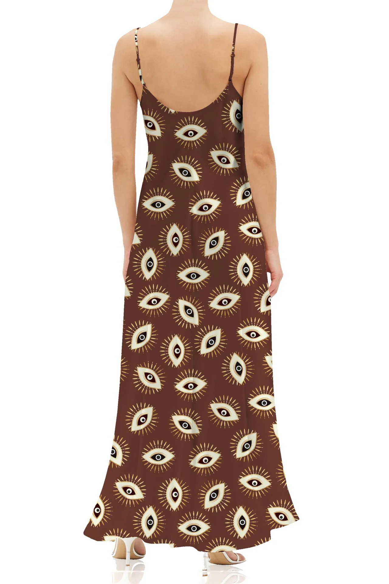Brown Cami Dress for Women