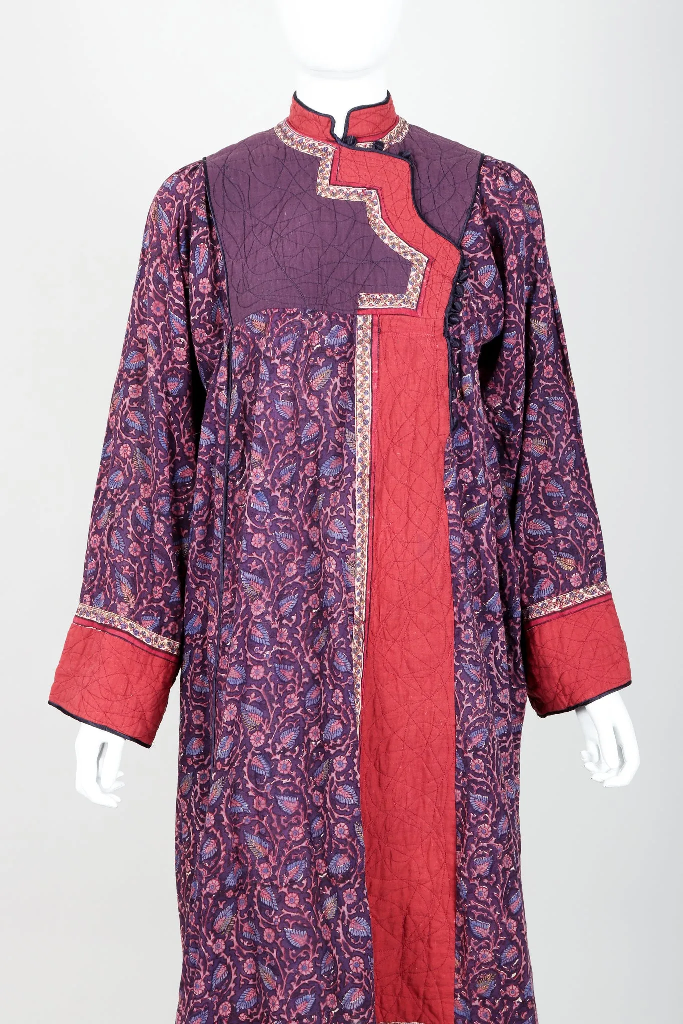 Cotton Gauze Quilted Yoke Dress