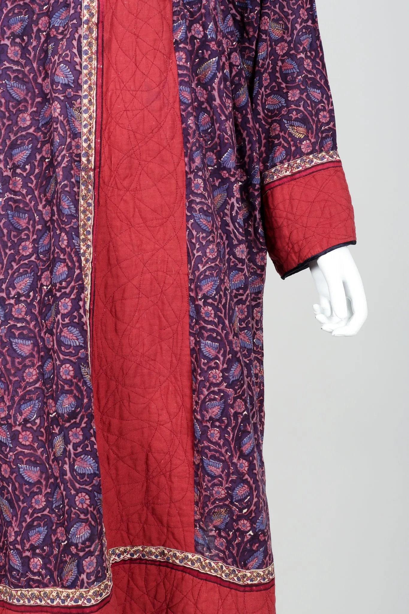 Cotton Gauze Quilted Yoke Dress