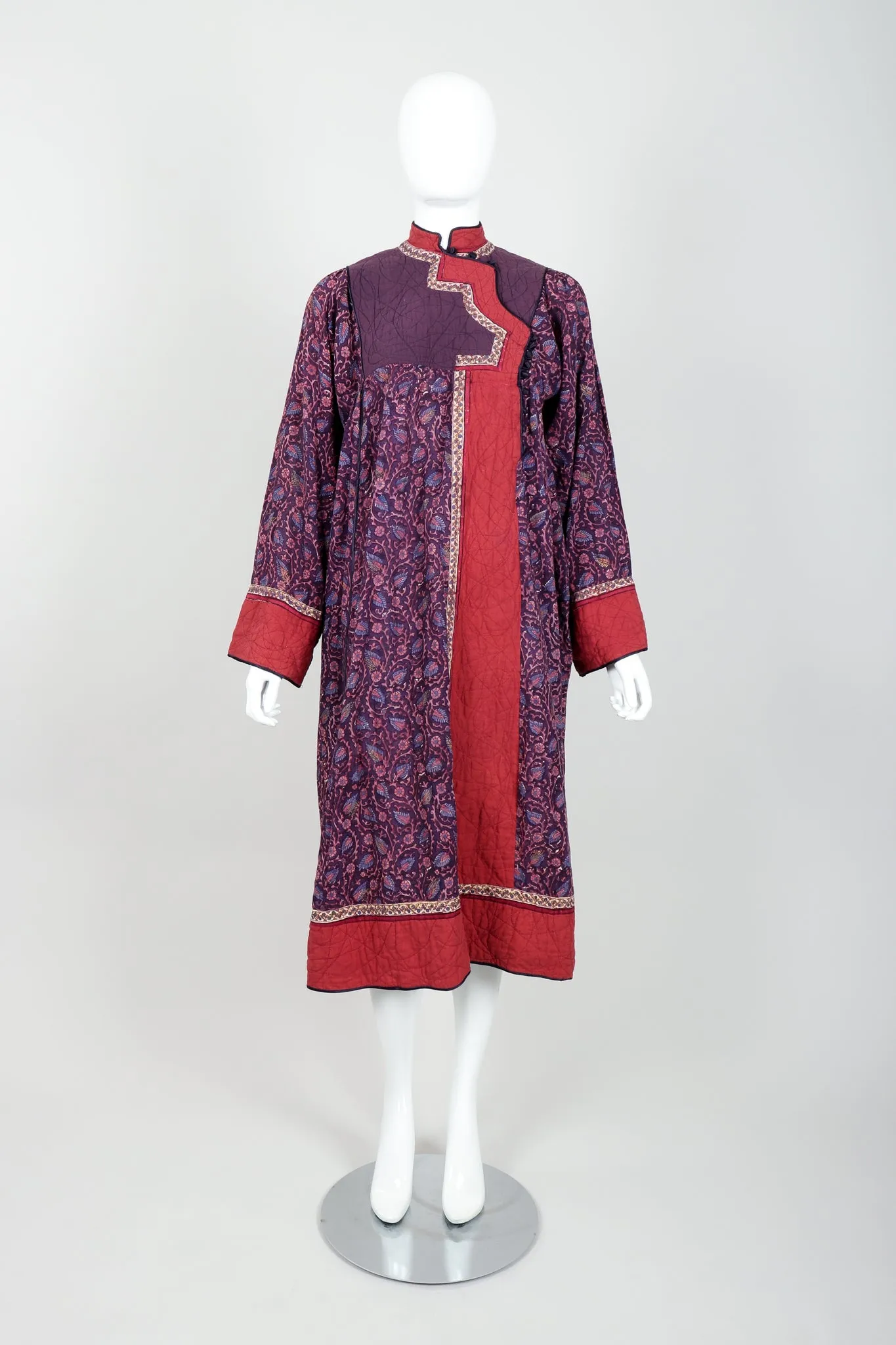 Cotton Gauze Quilted Yoke Dress
