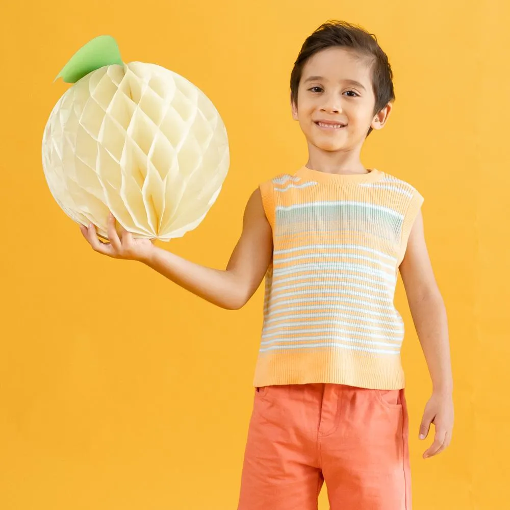 Cotton Knit Vest, Avocado