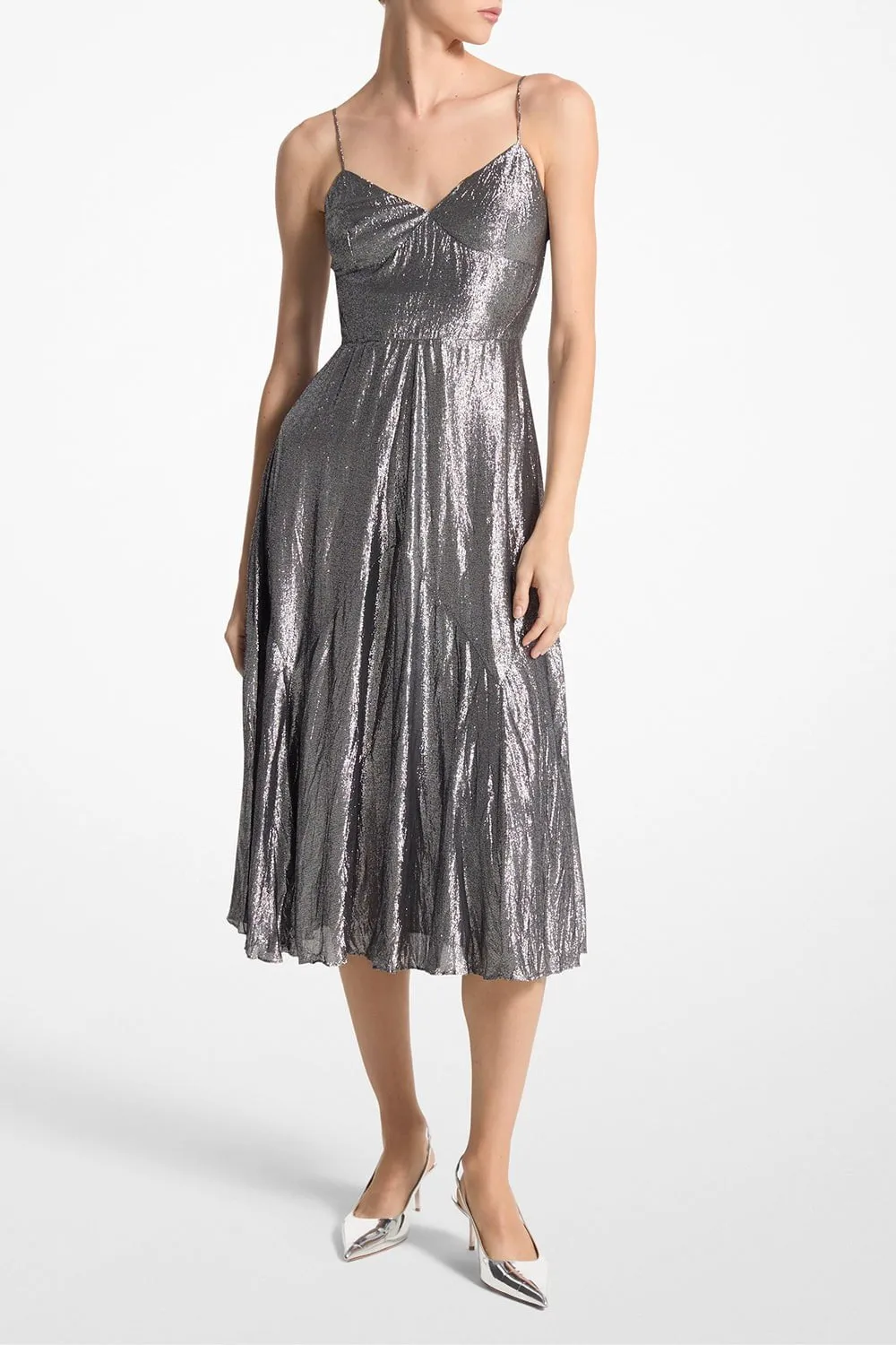 Crushed Tank Slip Dress