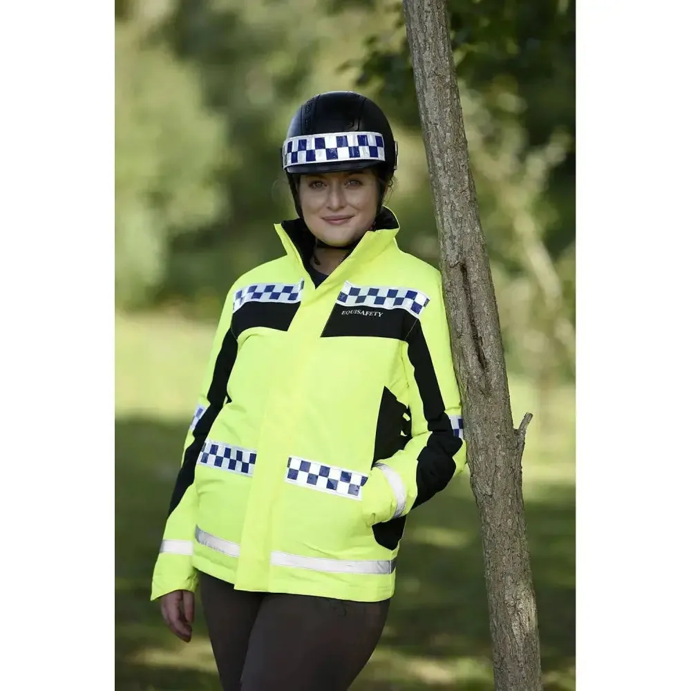Equisafety Polite Hi Vis Winter Inverno Equestrian Jacket
