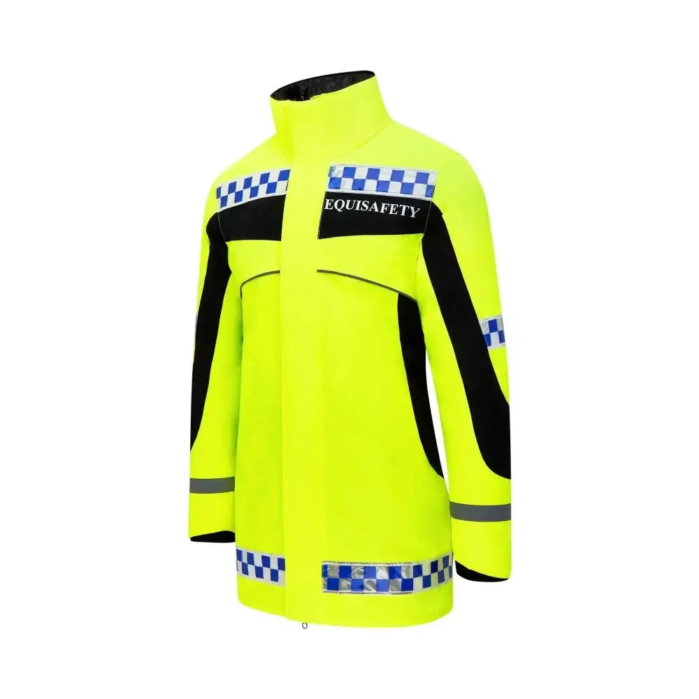 Equisafety Polite Hi Vis Winter Inverno Equestrian Jacket