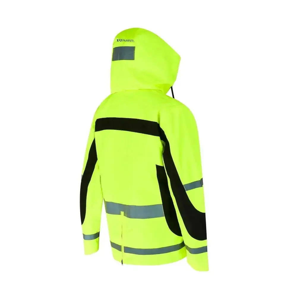 Equisafety Polite Hi Vis Winter Inverno Equestrian Jacket