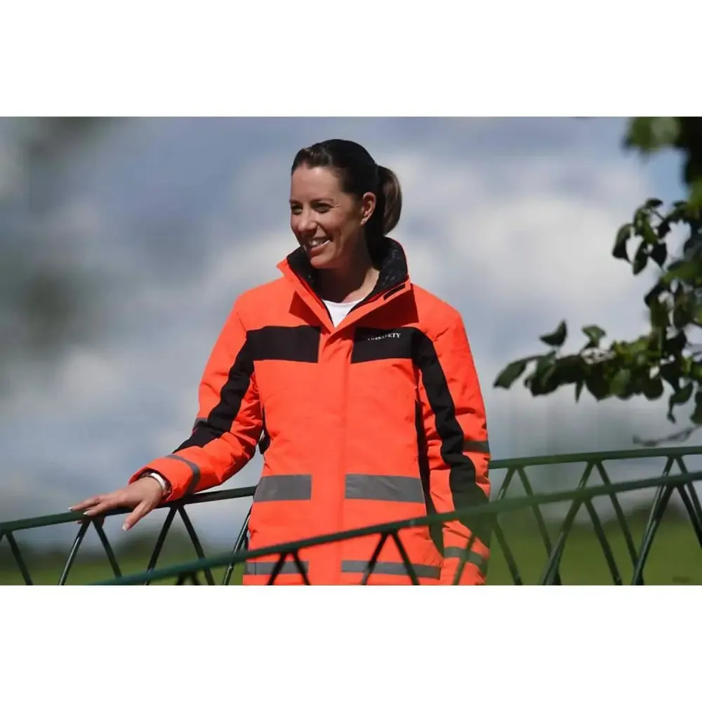 Equisafety Winter Inverno Riding Jacket Red