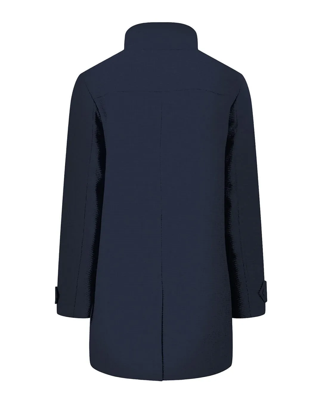 Fynch-Hatton Standcollar Navy Coat