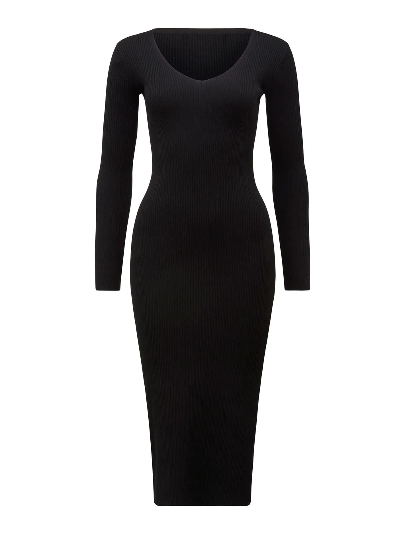 Kourtney Petite Rib Knit Dress