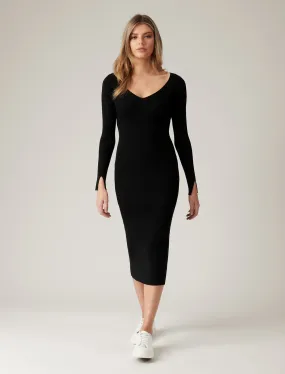 Kourtney Petite Rib Knit Dress