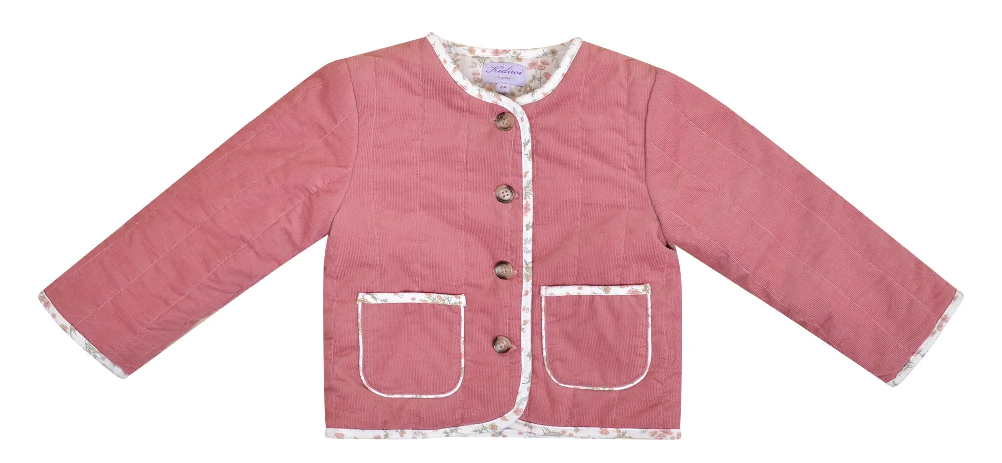 Marsala Rose Quilted Jacket