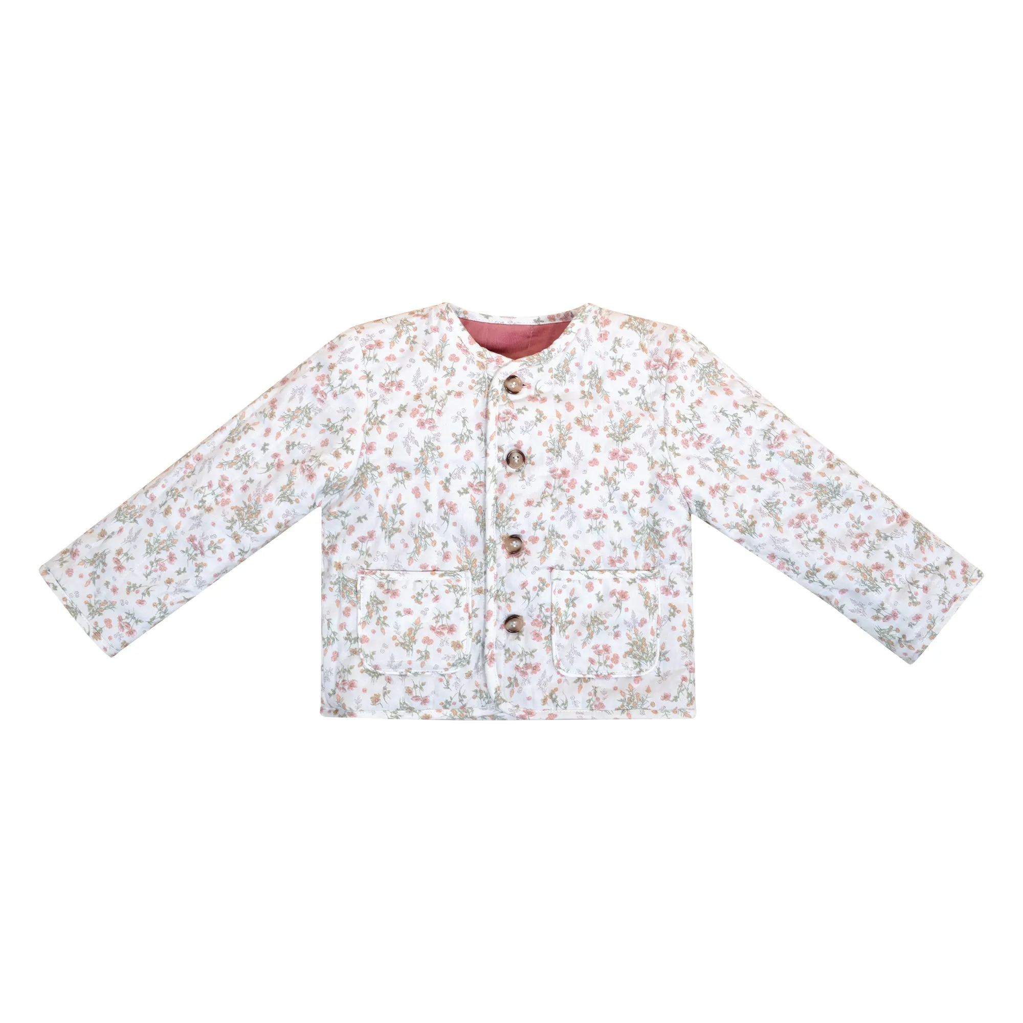 Marsala Rose Quilted Jacket