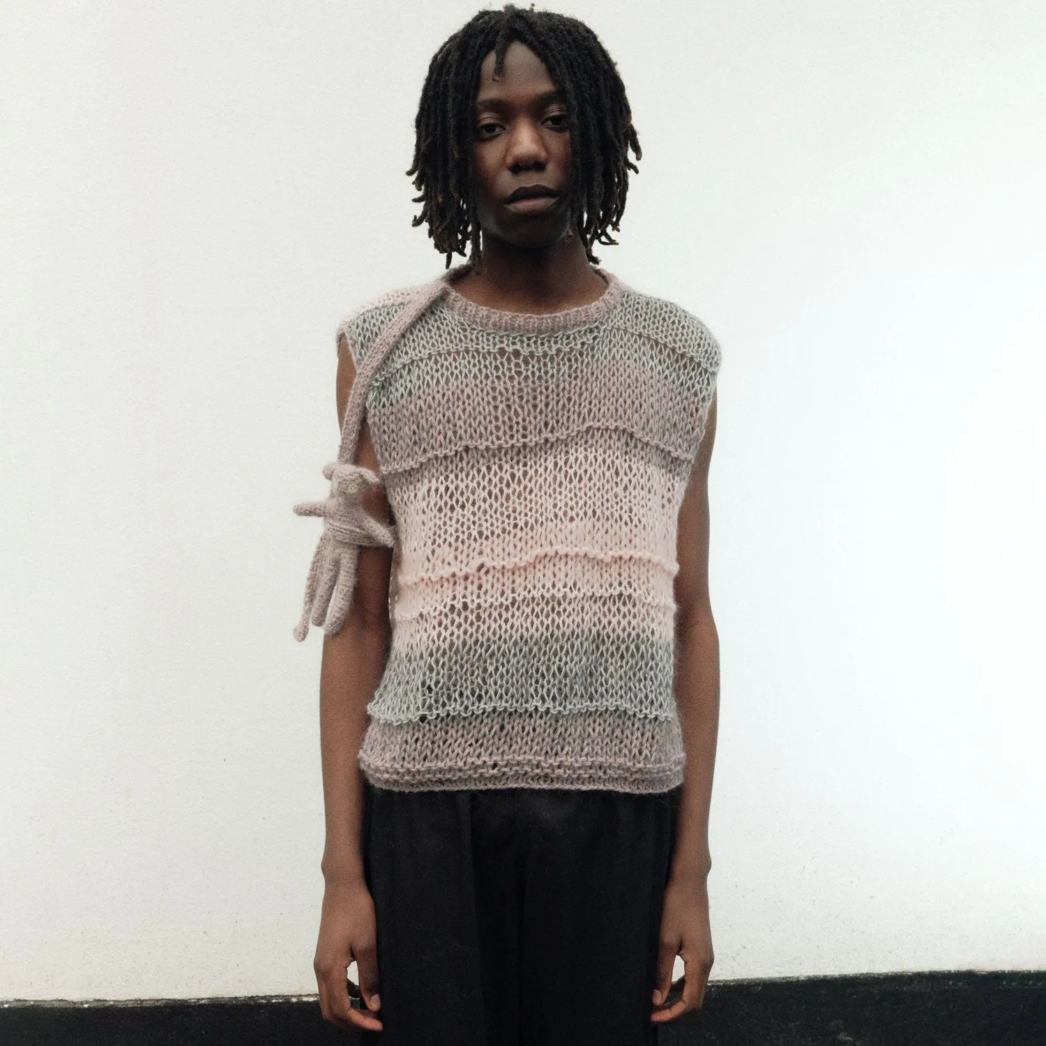 Mixed Yarns Vest