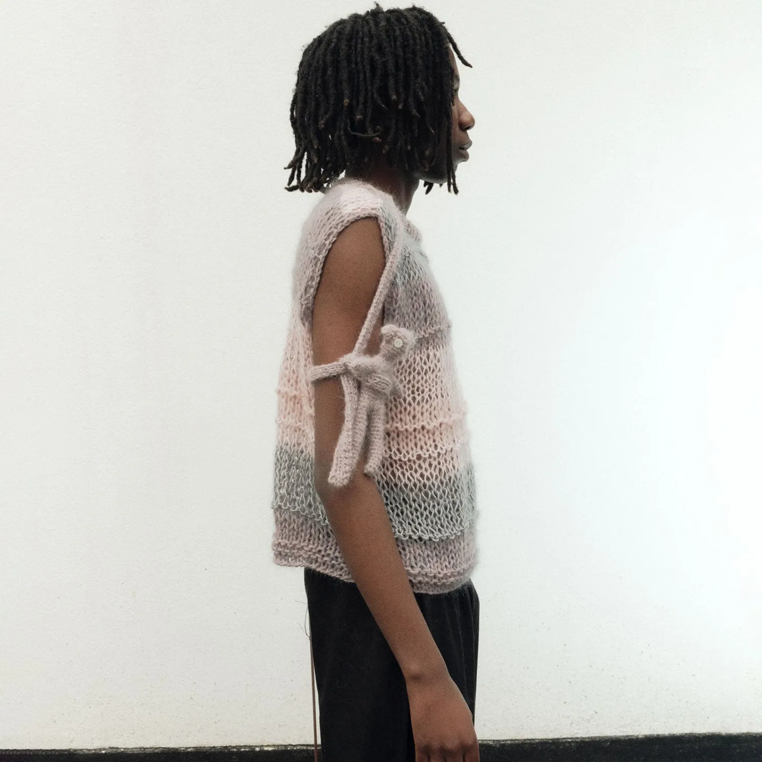 Mixed Yarns Vest