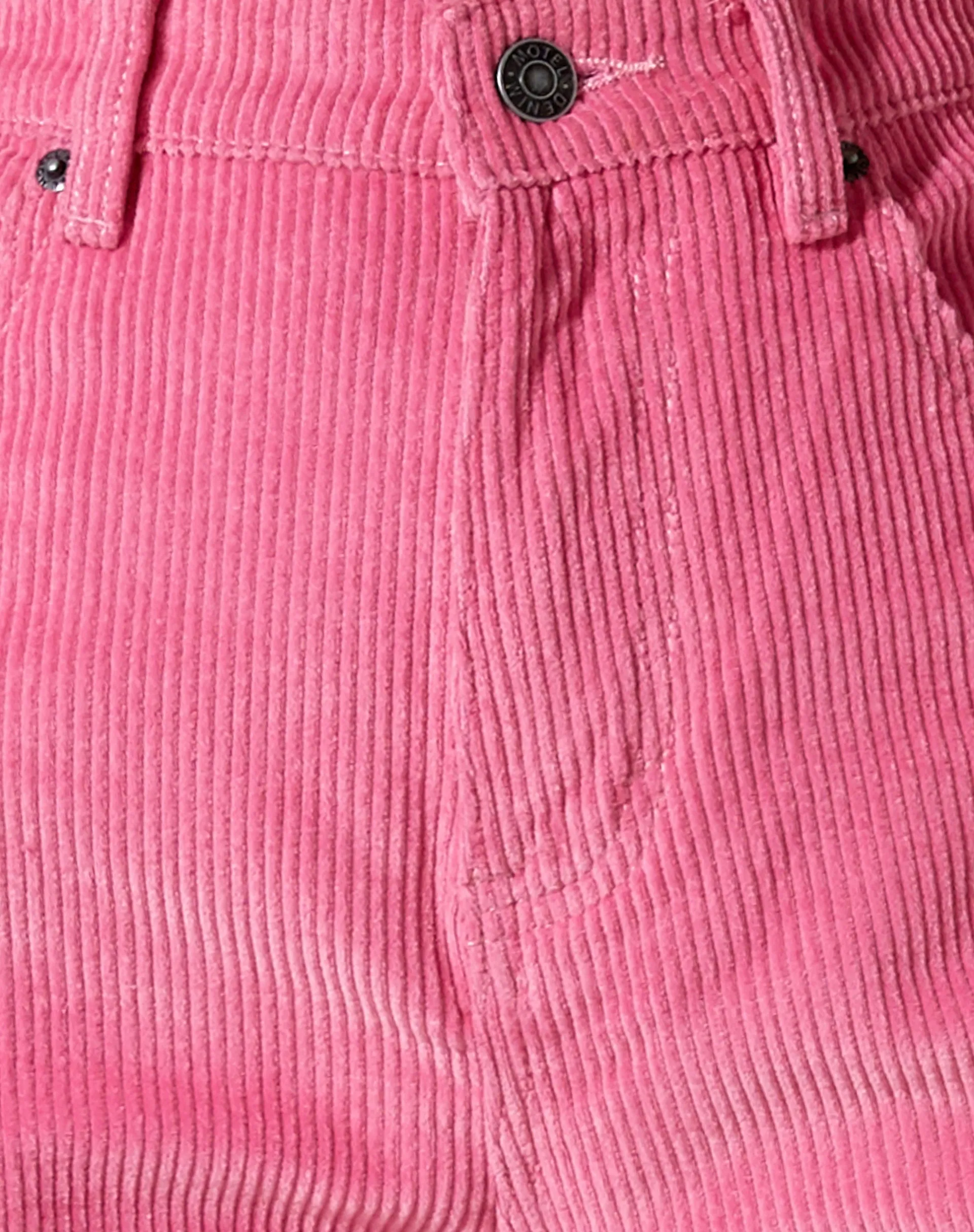 Parallel Trouser in Cord Bubblegum Pink