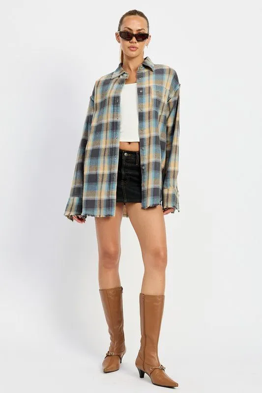Plaid Flannel Shirt