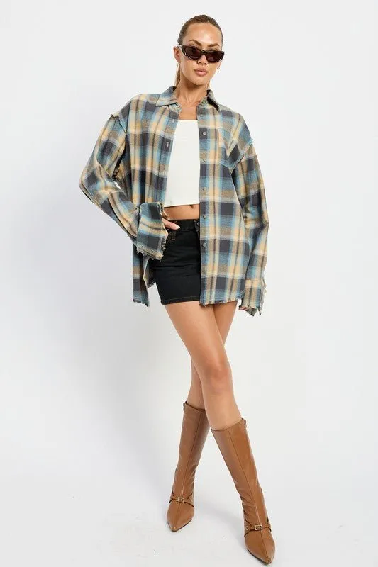 Plaid Flannel Shirt