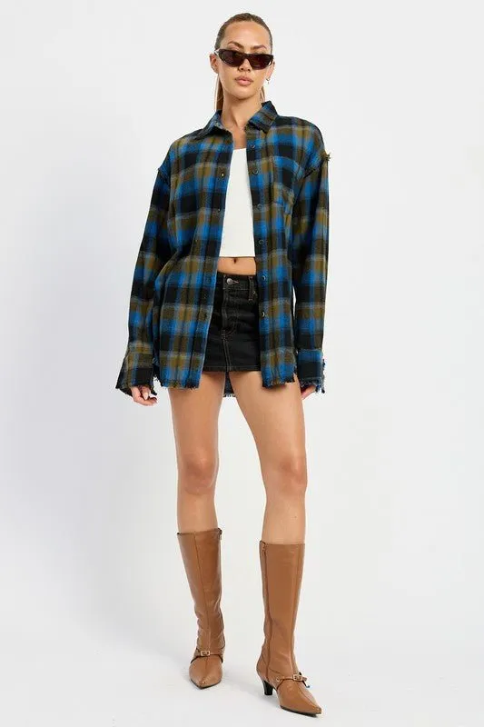 Plaid Flannel Shirt