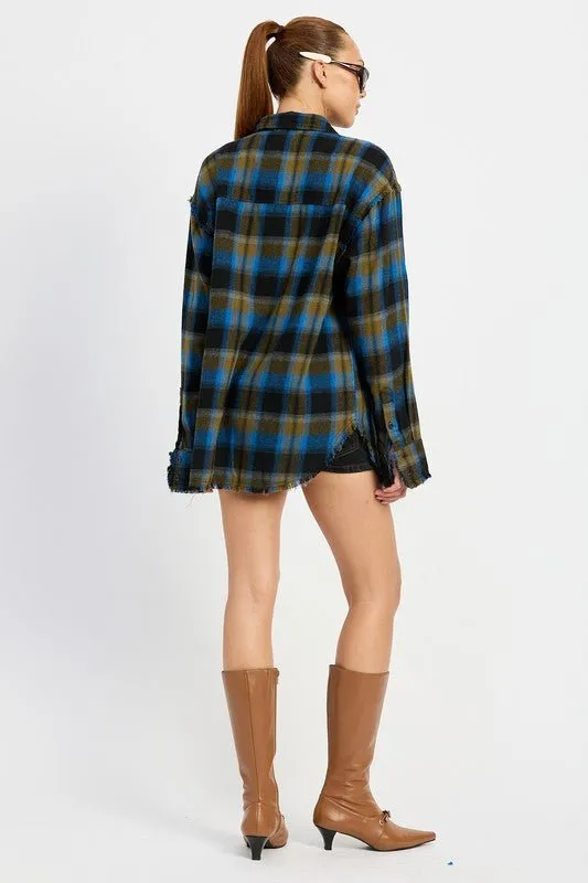 Plaid Flannel Shirt