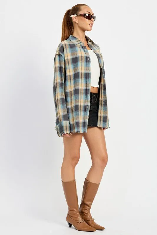 Plaid Flannel Shirt