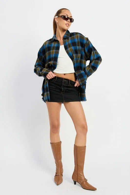 Plaid Flannel Shirt