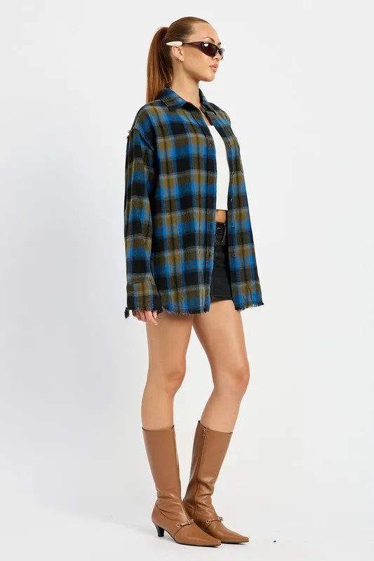 Plaid Flannel Shirt