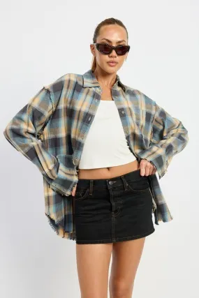 Plaid Flannel Shirt