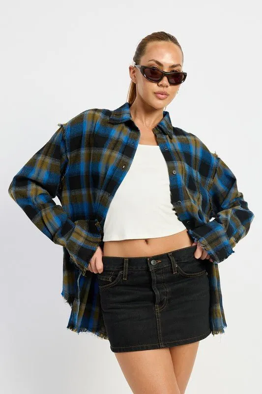 Plaid Flannel Shirt
