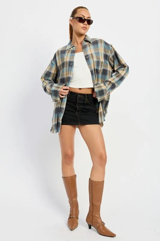 Plaid Flannel Shirt