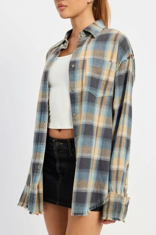 Plaid Flannel Shirt