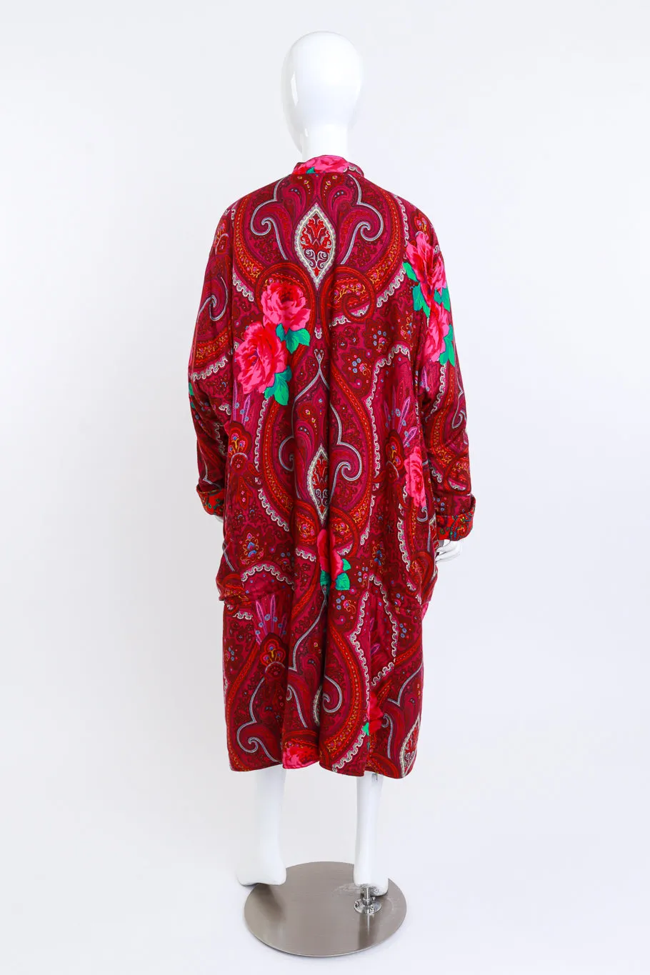 Rose & Paisley Quilted Coat