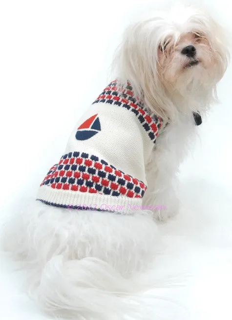 Sail Boat Regatta Knitted Tank