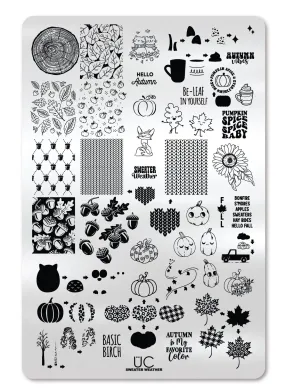 Sweater Weather - Stamping Plate