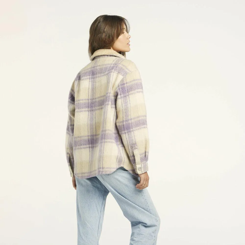 Wrangler Strokes Plaid Coat