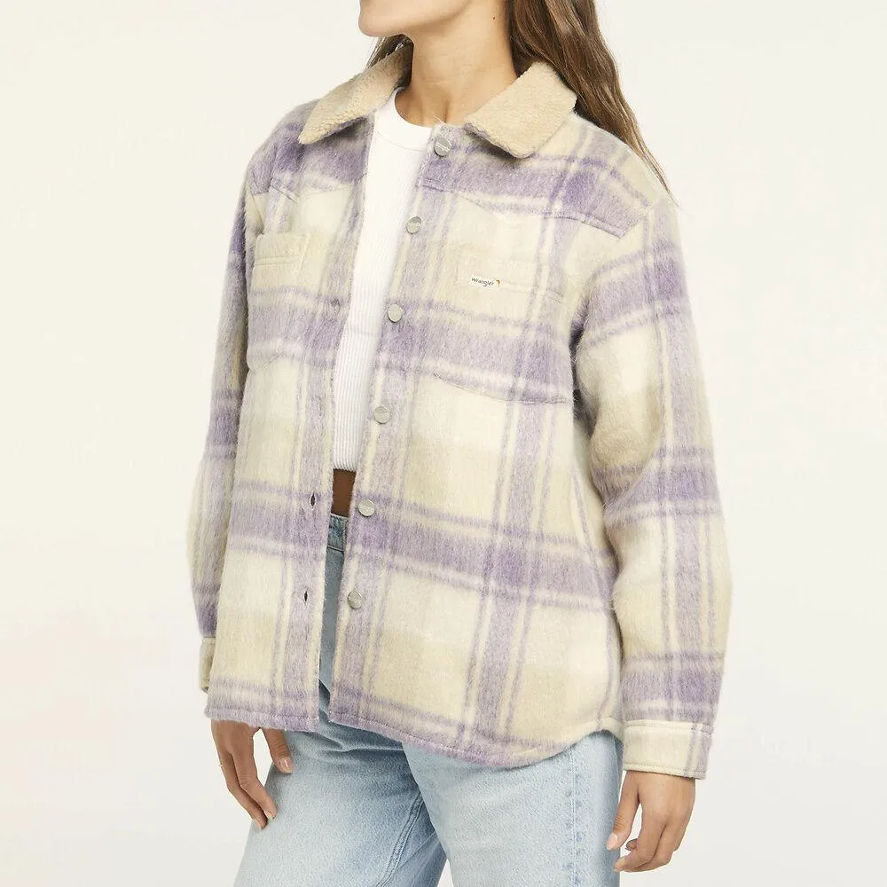 Wrangler Strokes Plaid Coat