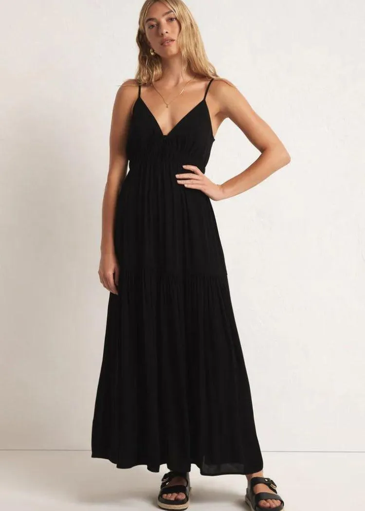 Z Supply Lisbon Maxi Dress - Black ***FINAL SALE***