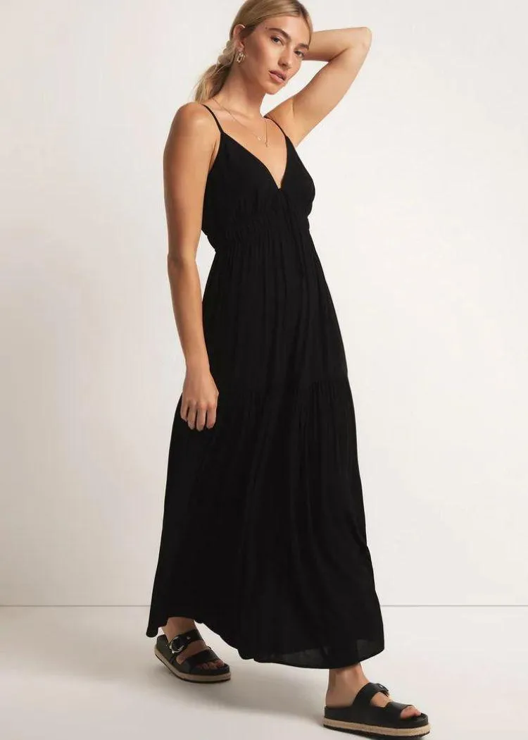 Z Supply Lisbon Maxi Dress - Black ***FINAL SALE***